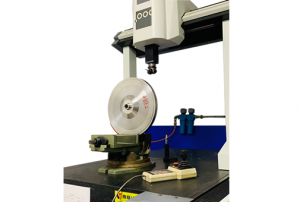 Three coordinates testing for centrifugal compressor impeller
